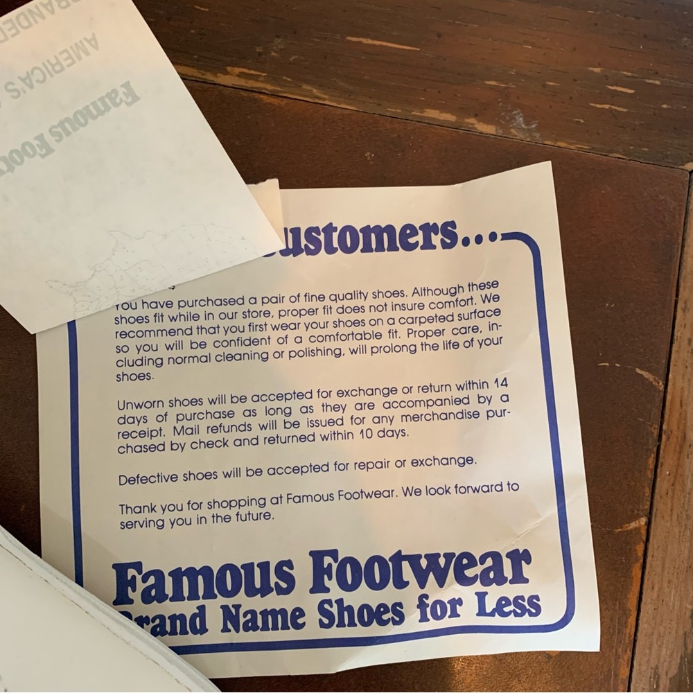 NEW Vintage 1993 Basswood Leather Oxford Sneakers - Picture 11 of 12